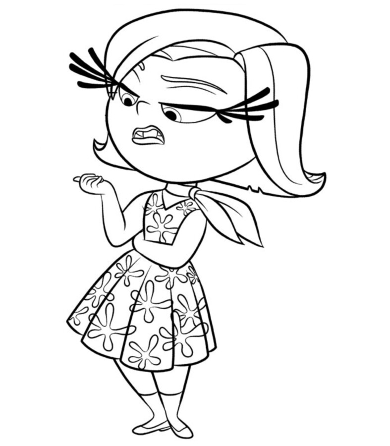 desenhos Divertida Mente 2 para colorir