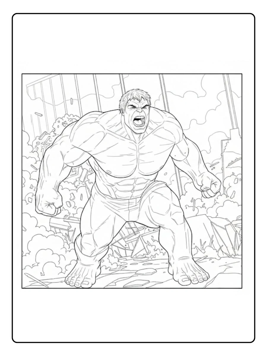 desenho do hulk vs desenho do homem de ferro para colorir
