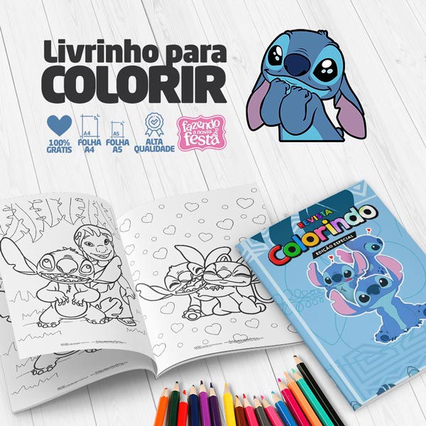 melhores desenhos do stitch para imprimir