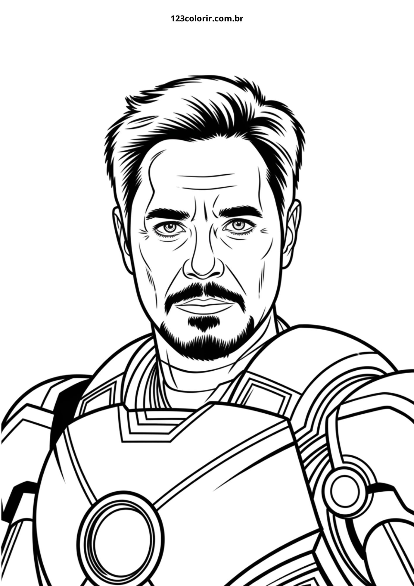 erros comuns ao colorir armadura homem de ferro