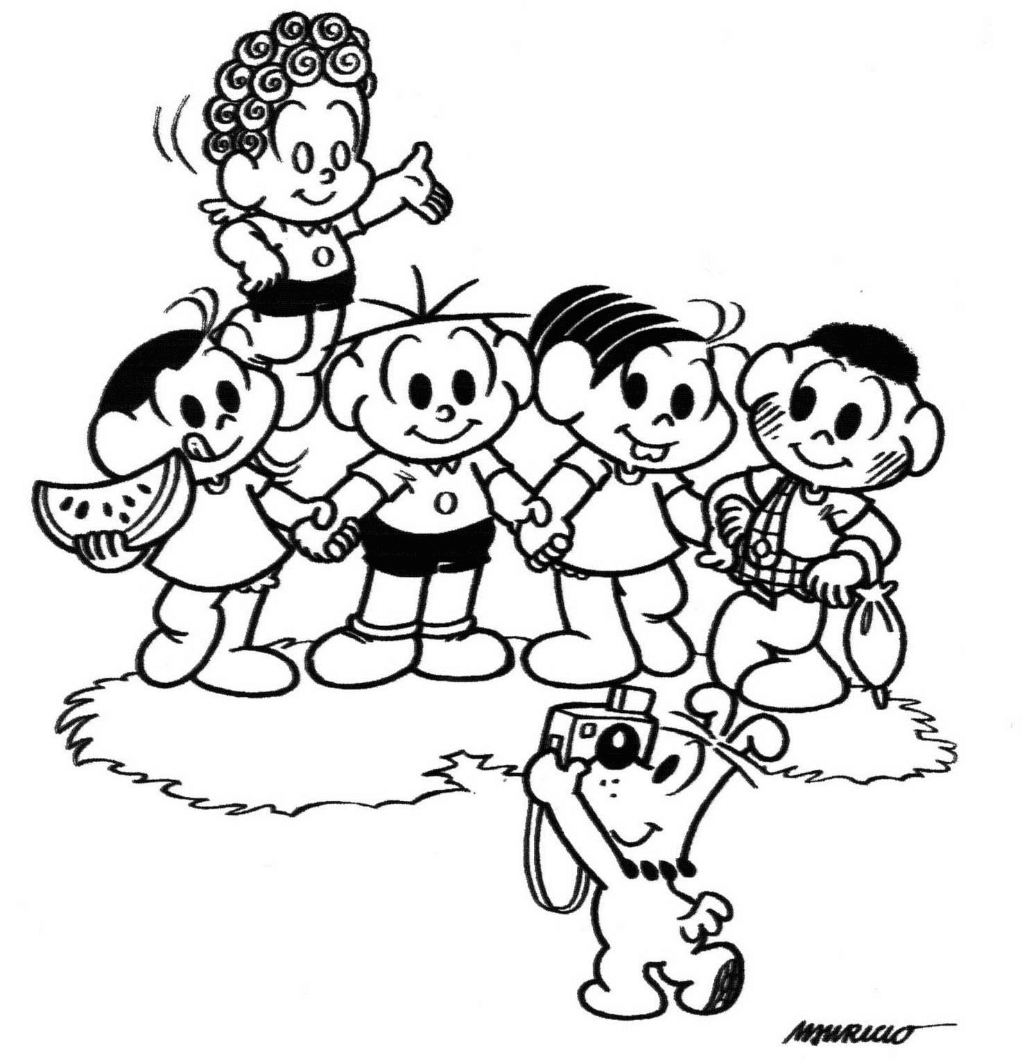 desenho infantil para colorir masculino