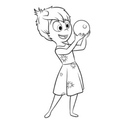 desenho para colorir Divertida Mente 2