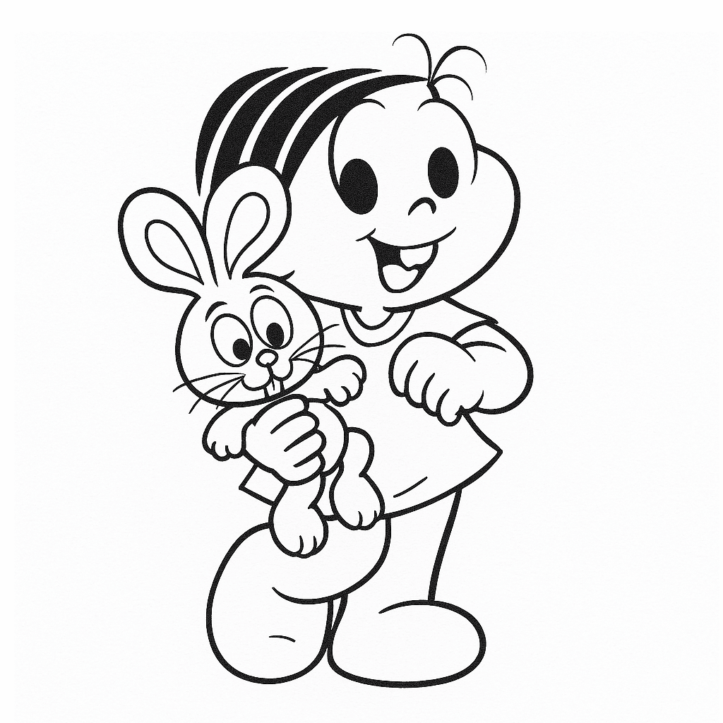 monica para colorir pinterest