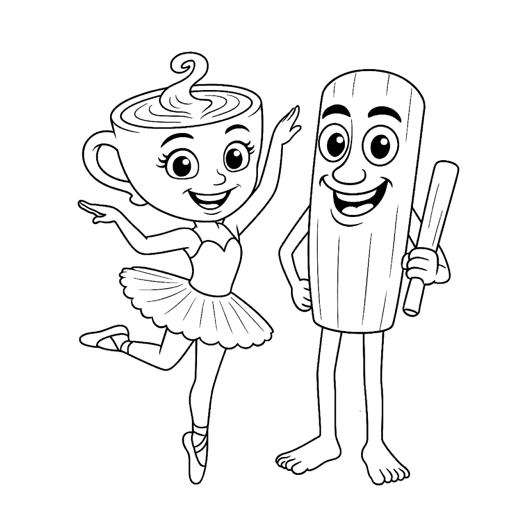 desenho para copiar simples