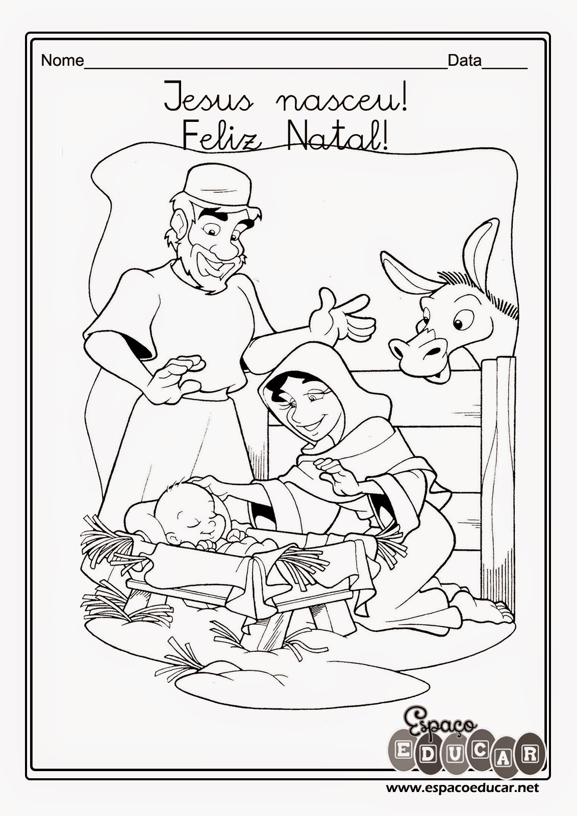 jesus para colorir e imprimir pdf