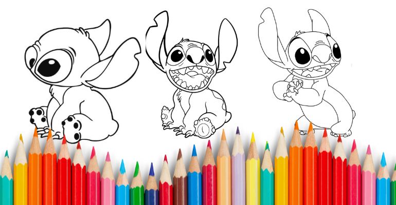 moldes do stitch para imprimir