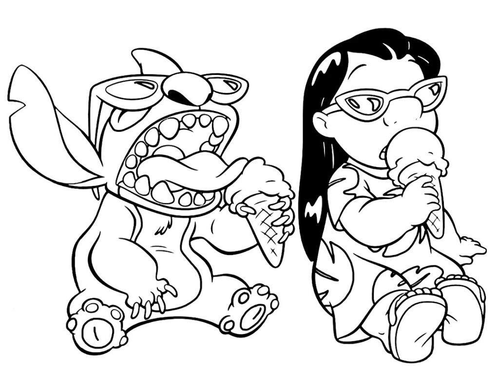 stitch para imprimir