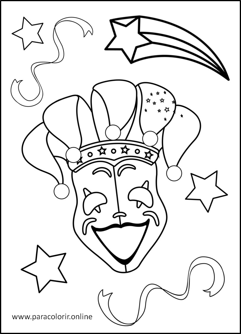 como desenhar confete de carnaval passo a passo