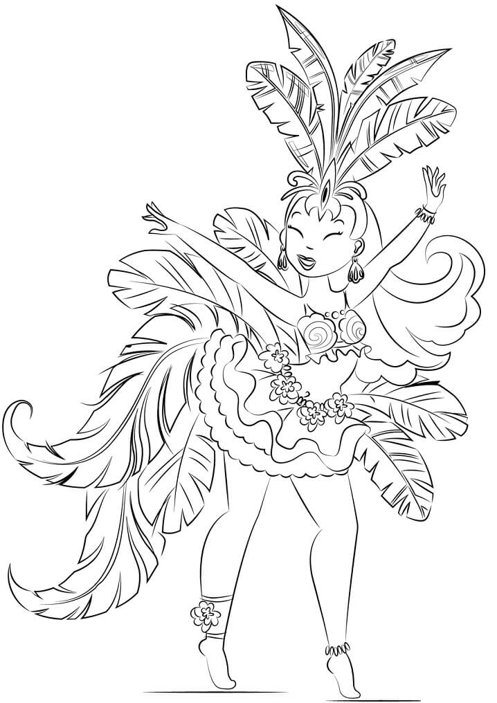 carnaval para imprimir e pintar