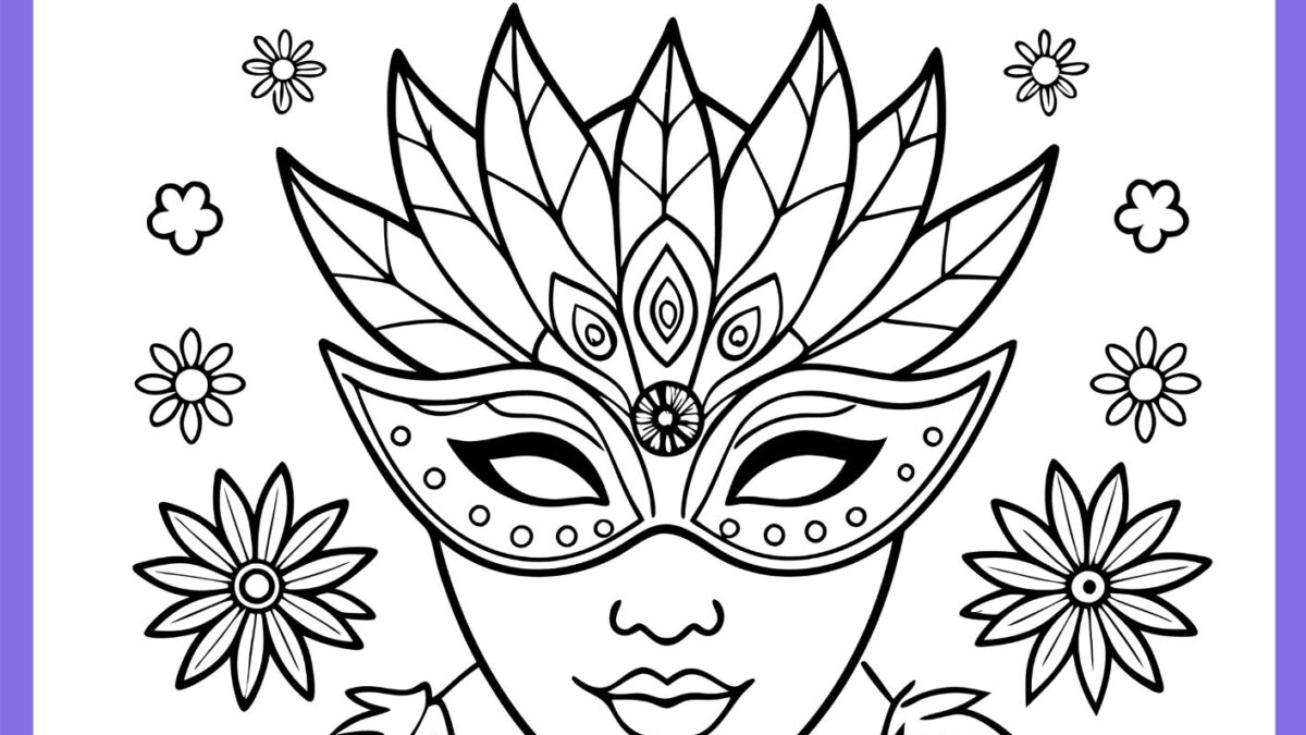 desenhos de blocos de carnaval para colorir