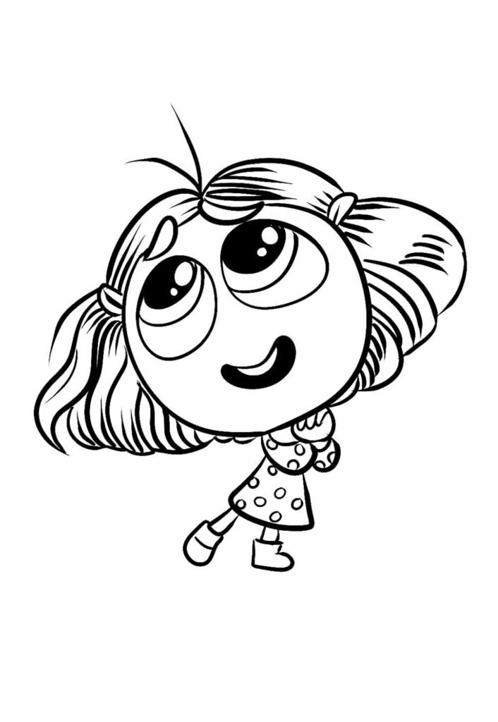 desenhos Divertida Mente 2 para imprimir