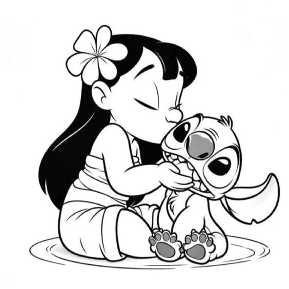 custo de impressão de desenhos do stitch para festas