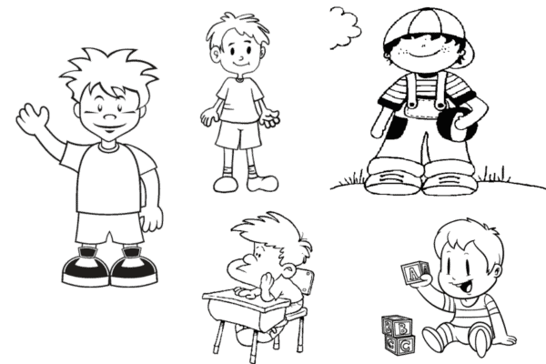 quanto custa imprimir desenhos para colorir menino