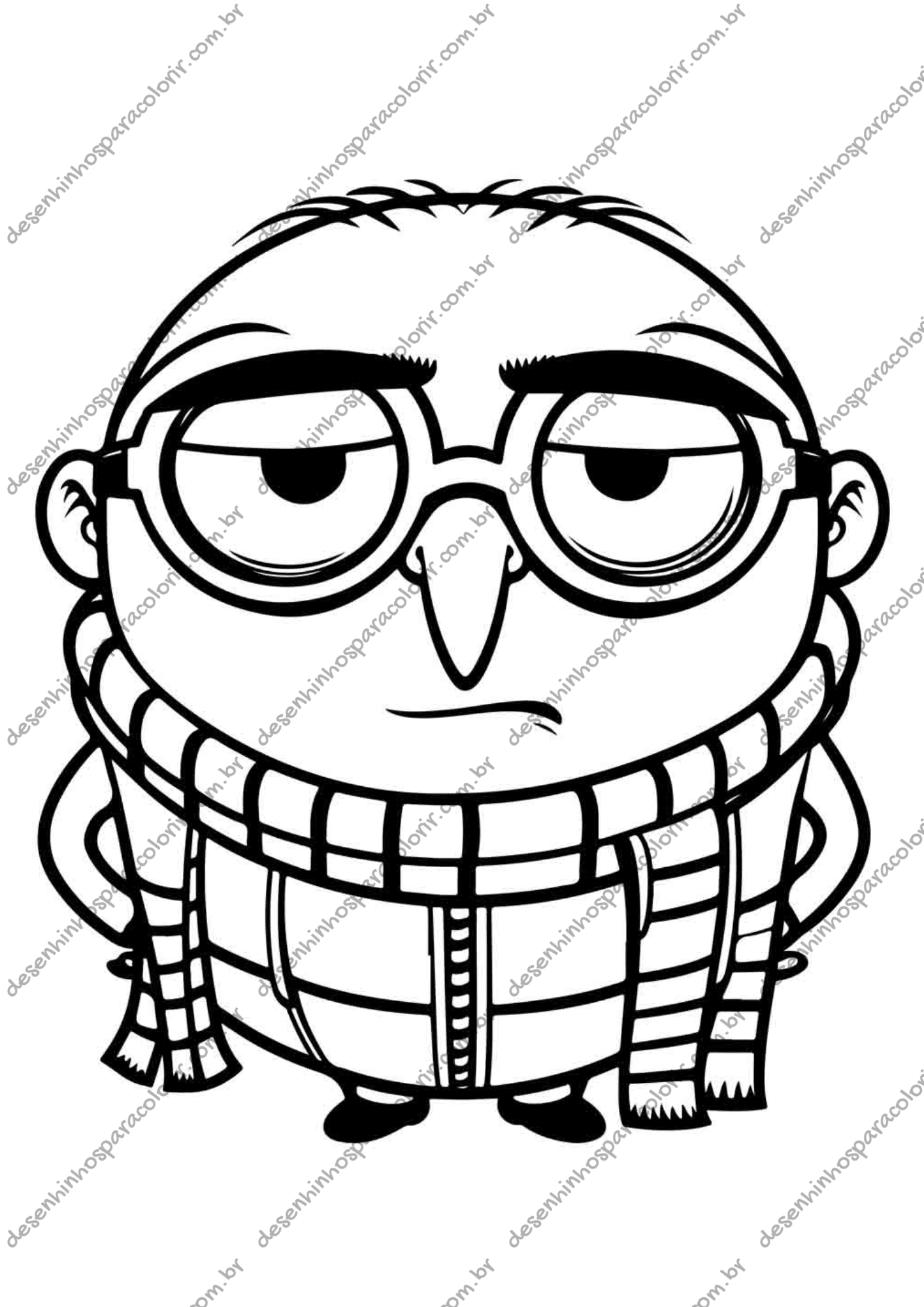 minions para colorir pdf