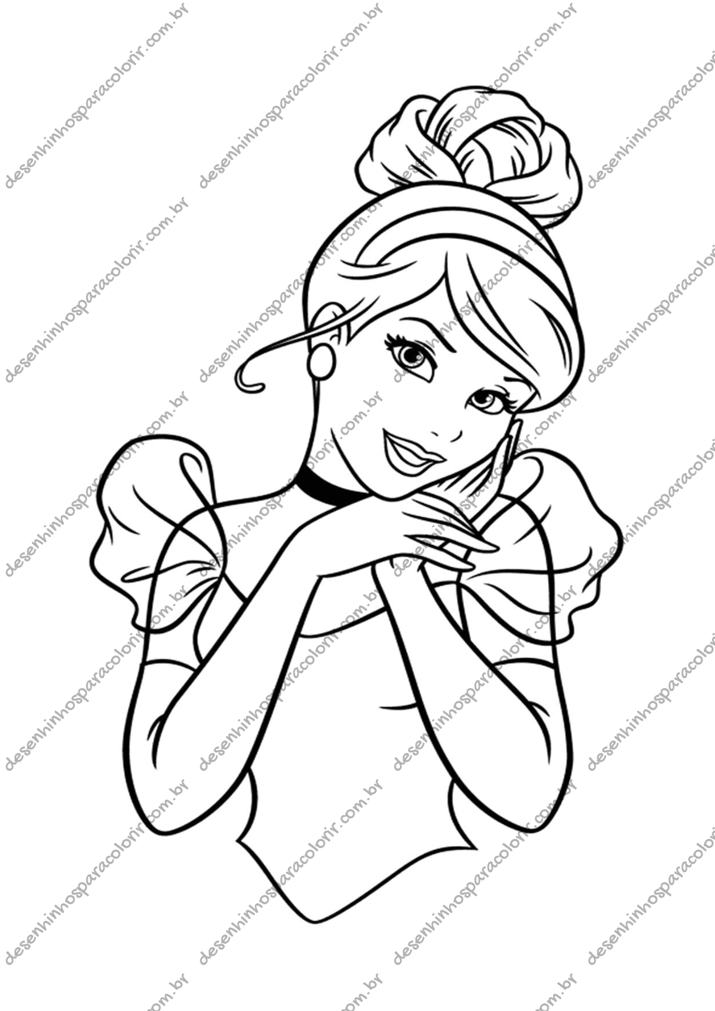 erros comuns ao colorir desenhos de princesas disney