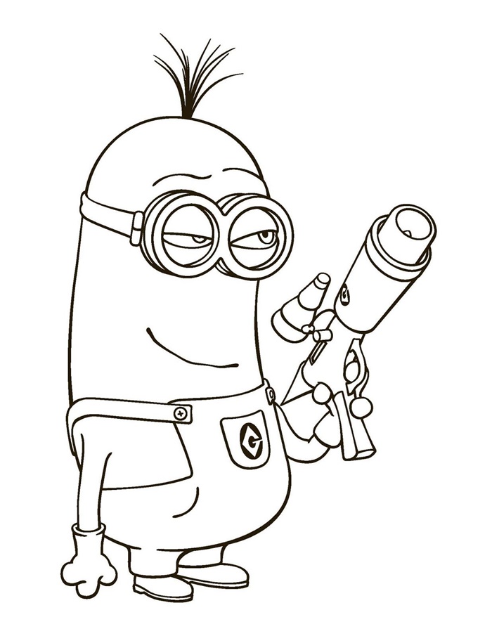 Desenhos do Kevin para colorir