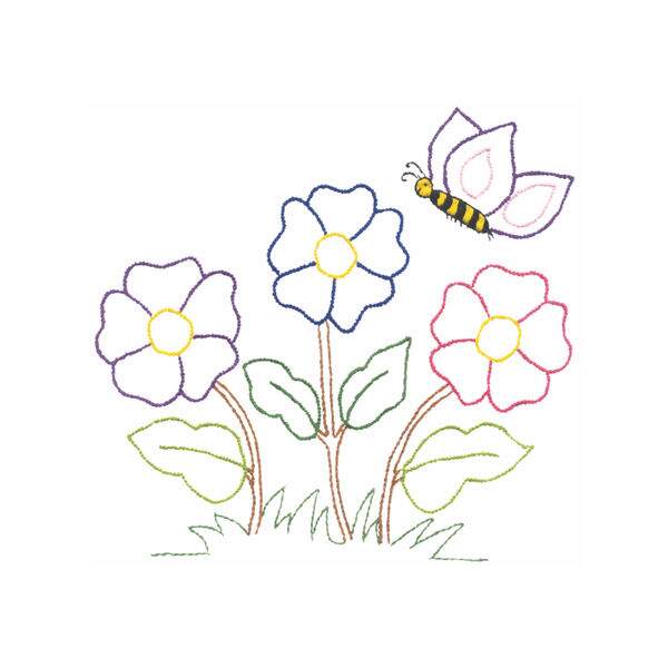 desenho de galinha para pano de prato vs desenho de flor