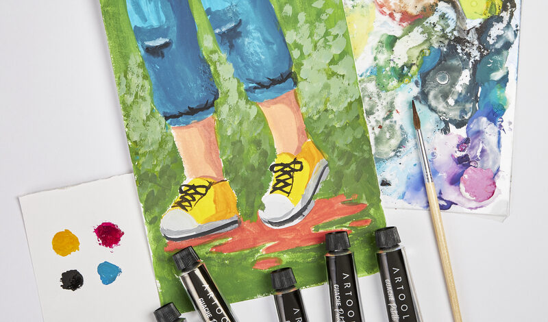 desenhos para pintar com tinta guache fáceis