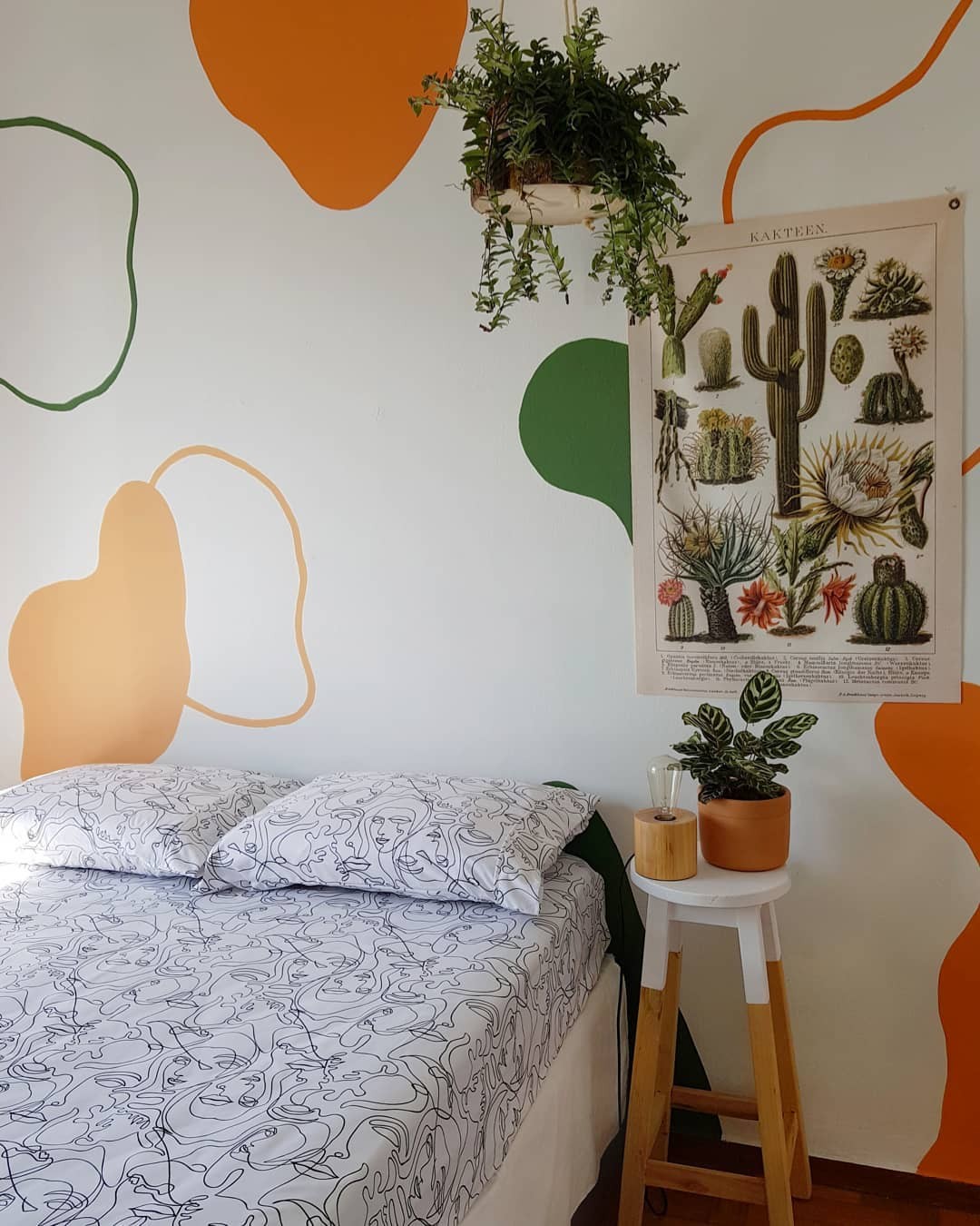 erros comuns ao pintar desenhos na parede do quarto