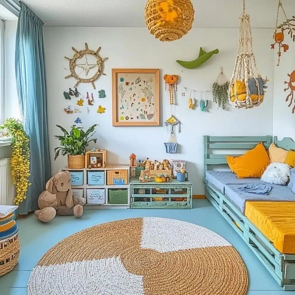 Cores e Psicologia: Escolhendo a Paleta Ideal para o Quarto do seu Bebê