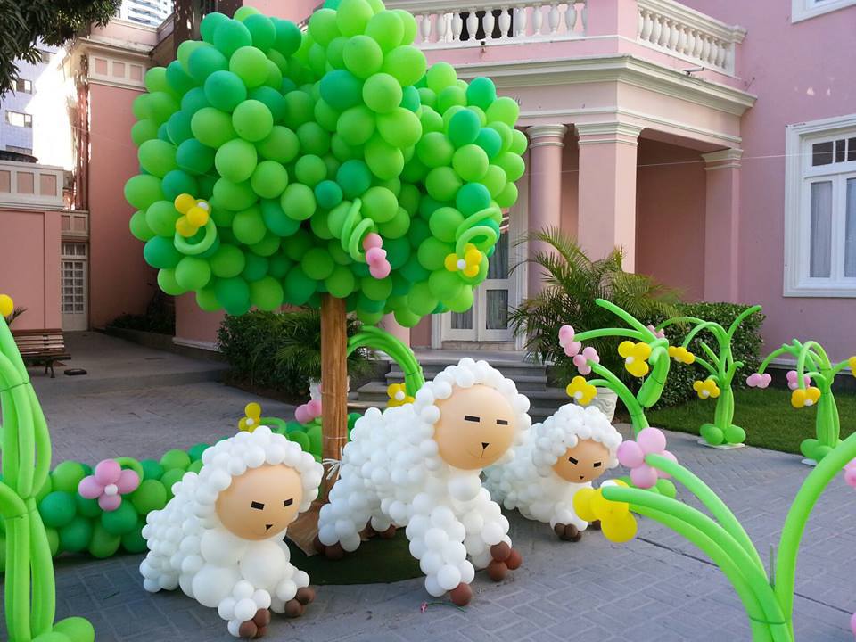 custo decoração balões desconstruídos