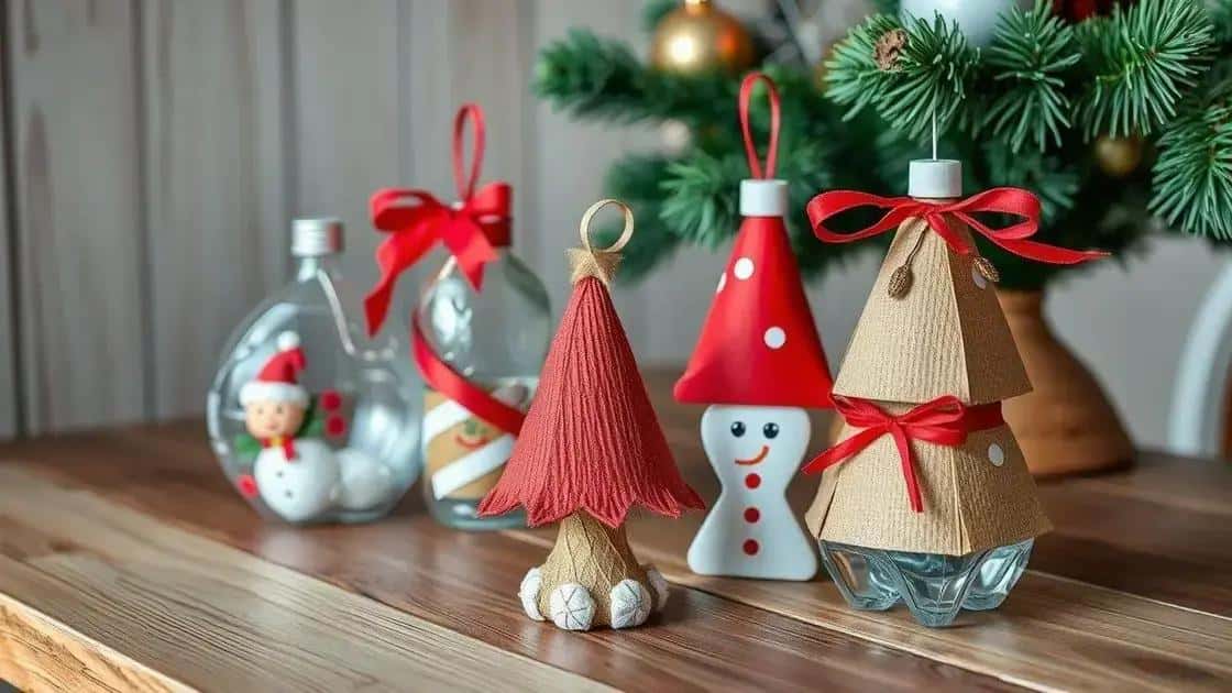 enfeites de natal fáceis e baratos