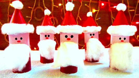 passo a passo enfeites de natal reciclados