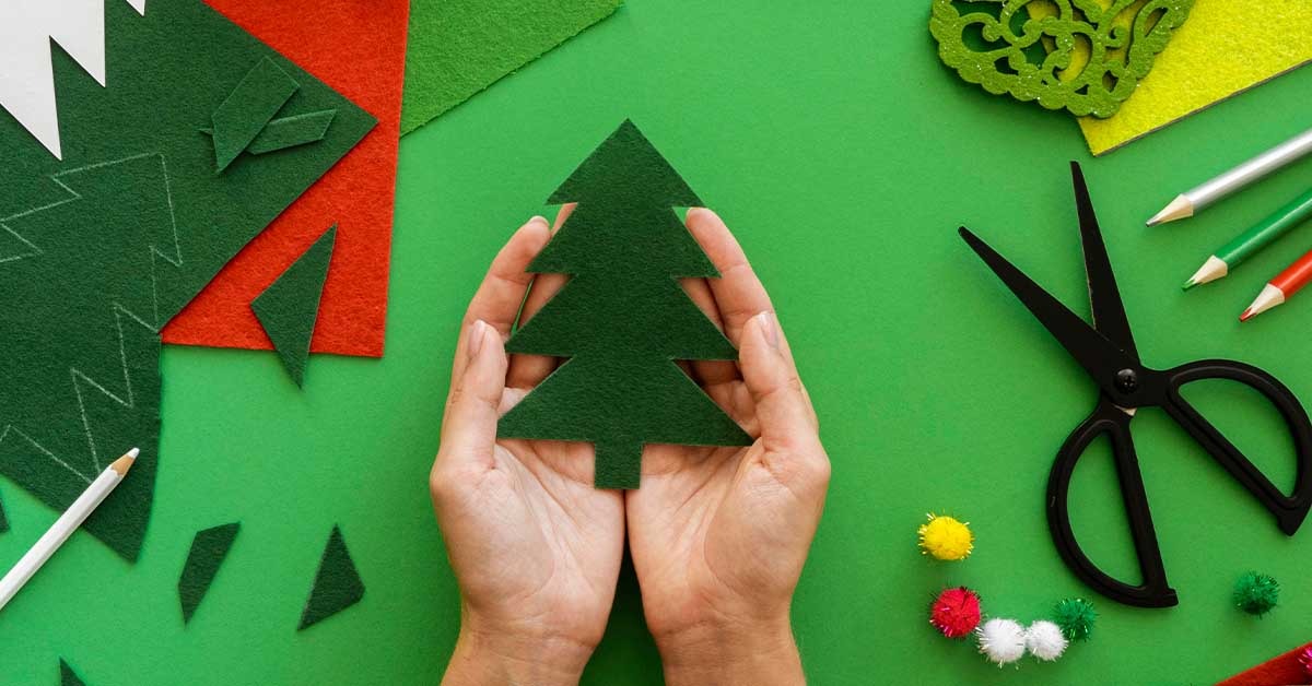 enfeites de natal fáceis e baratos