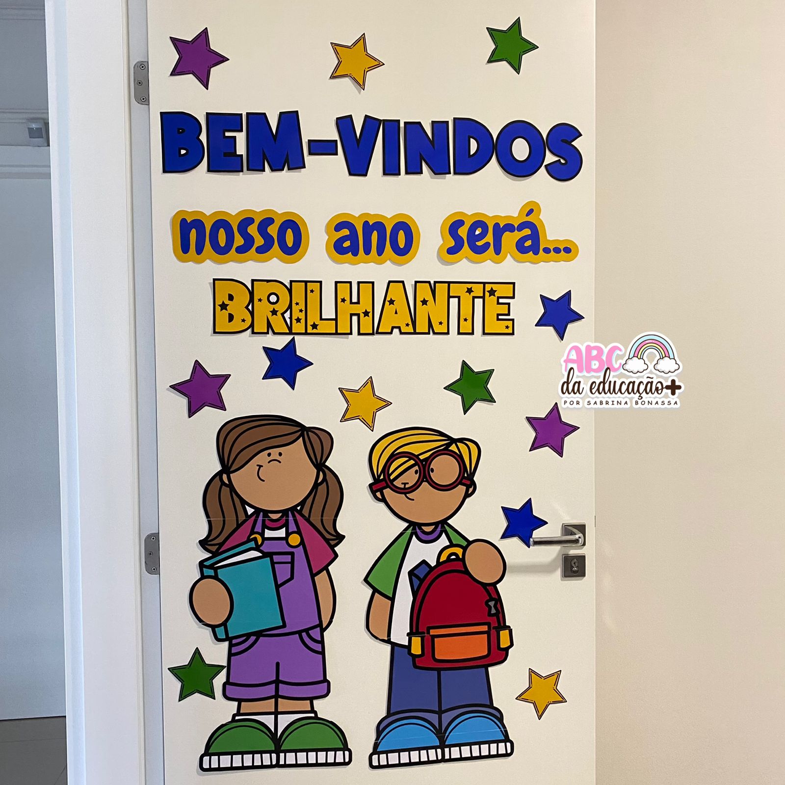 Como Fazer Enfeites de Boas-Vindas para Sala de Aula em EVA