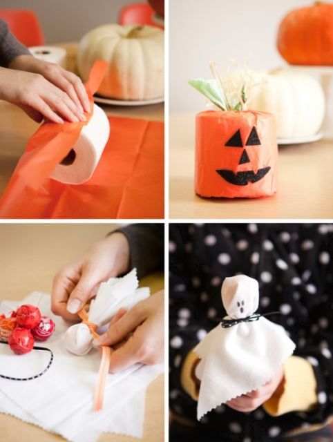 como fazer decoração de halloween