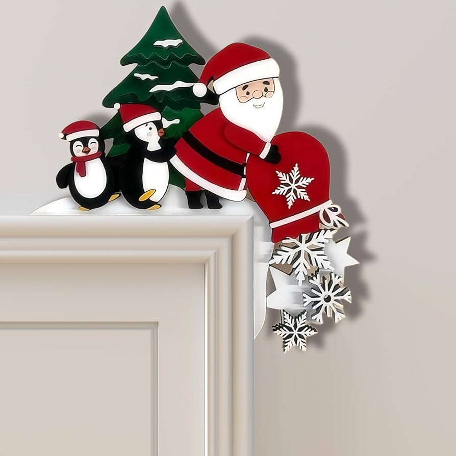 enfeites de natal para porta baratos e bonitos