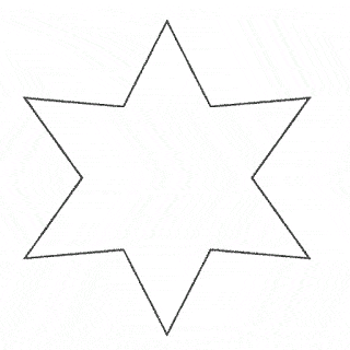 ideias de artesanato com estrela para imprimir