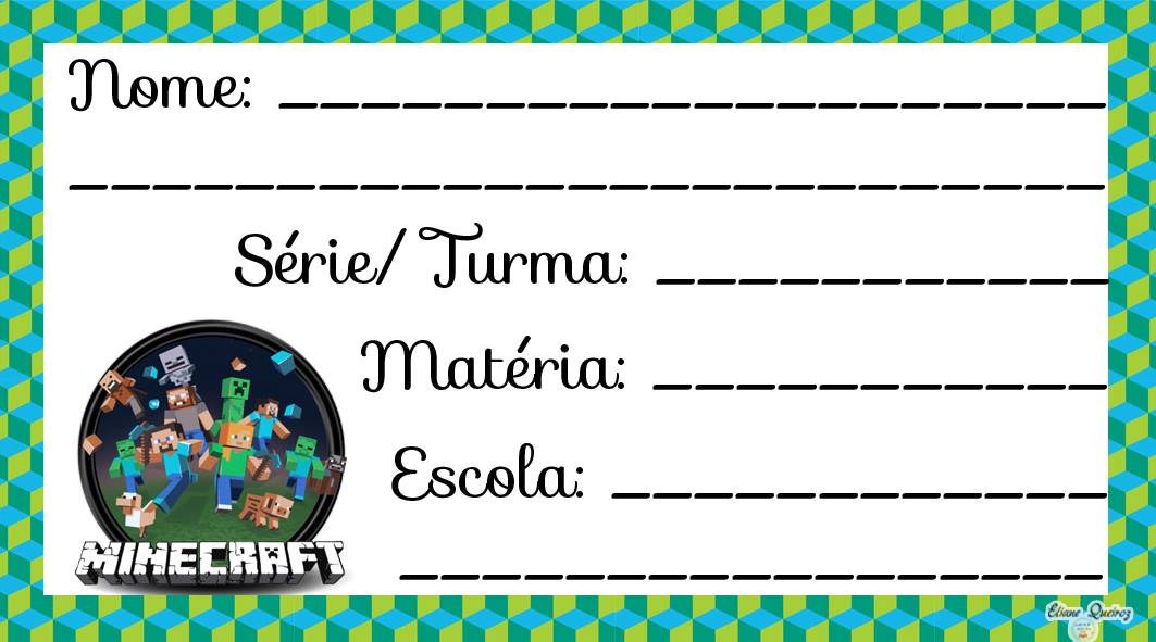 etiquetas para caderno universitário para imprimir