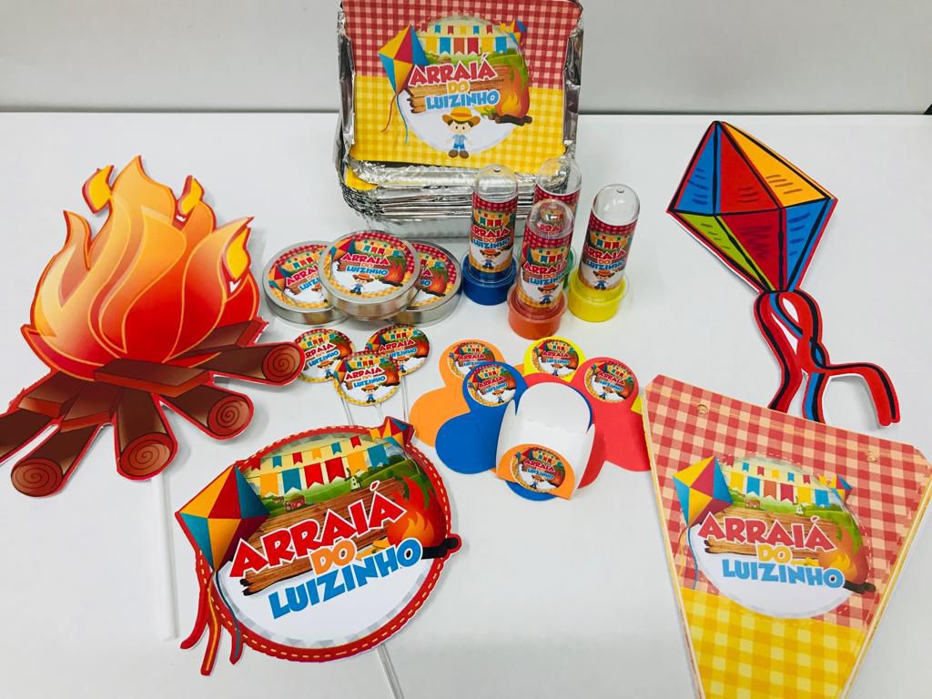 festa infantil junina lembrancinha