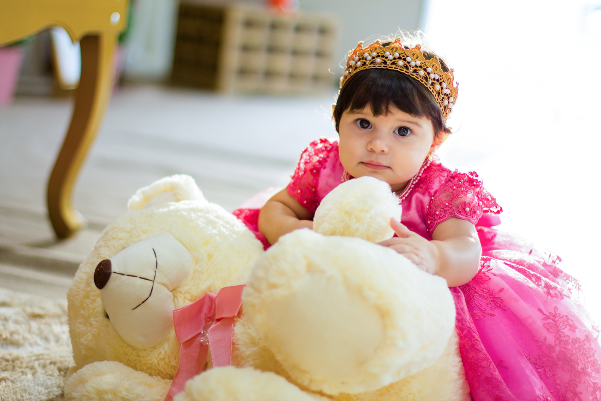 festa infantil ursa princesa