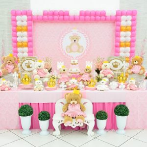 como economizar na festa ursinha princesa