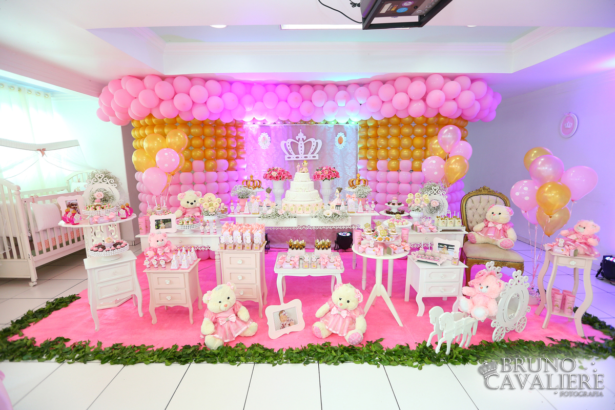 10 ideias criativas decoração festa ursinha princesa