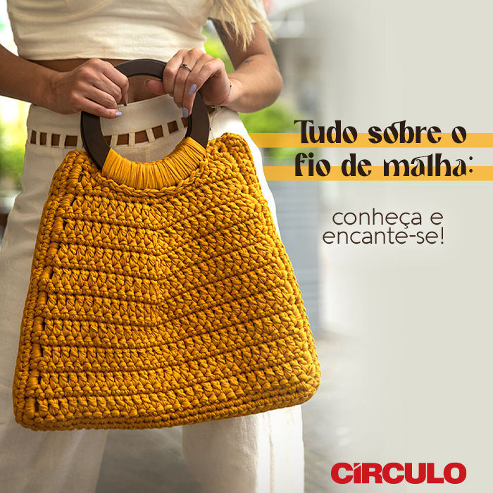 tapete de crochê fio de malha fácil