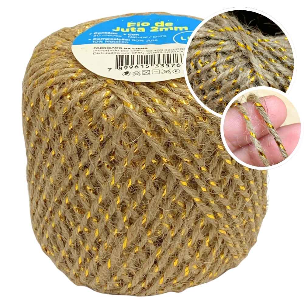 fita juta natural com renda para convite casamento