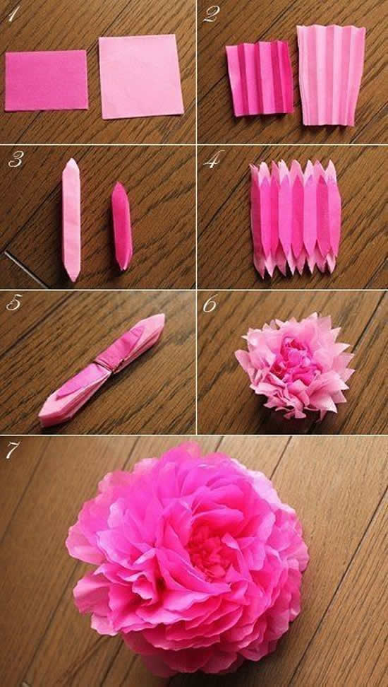 Passo a Passo: Como Fazer Flores de Papel de Seda para Casamento