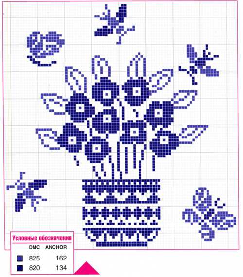 ponto cruz flor para quadro