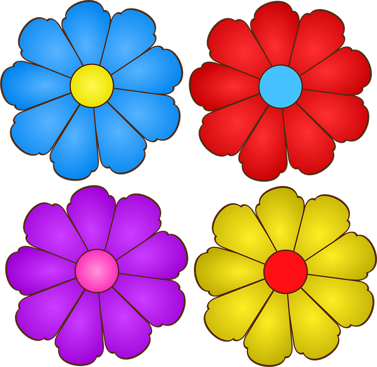 flores de papel passo a passo