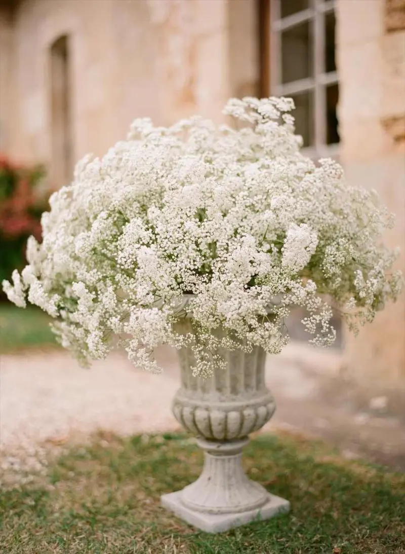 flores decoração casamento baratas