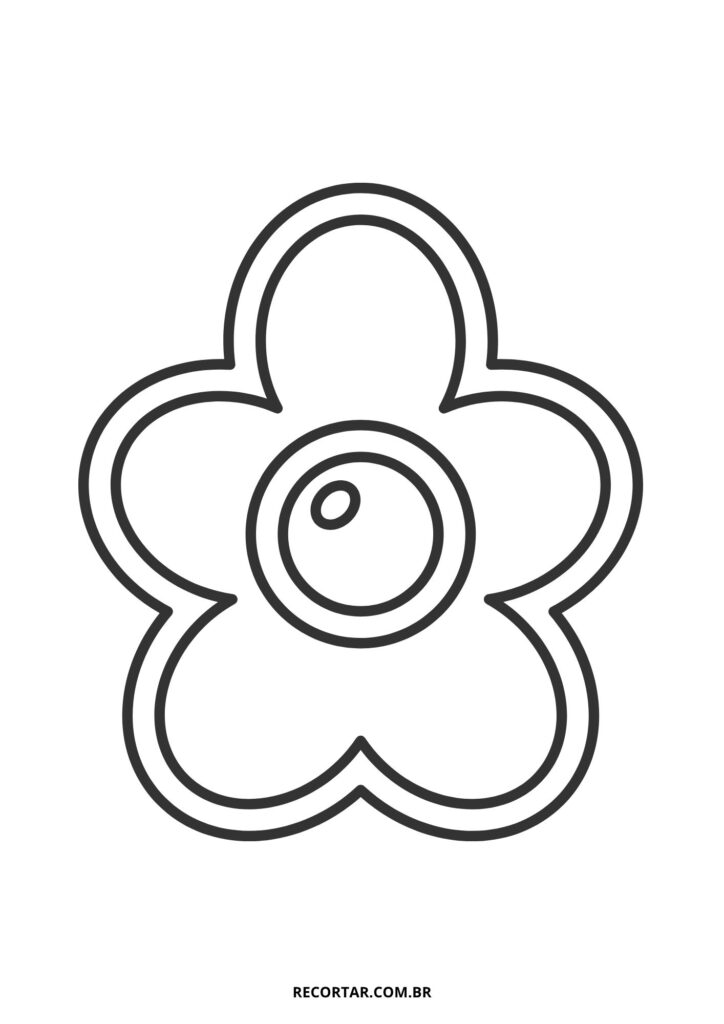 moldes de flores para imprimir grátis