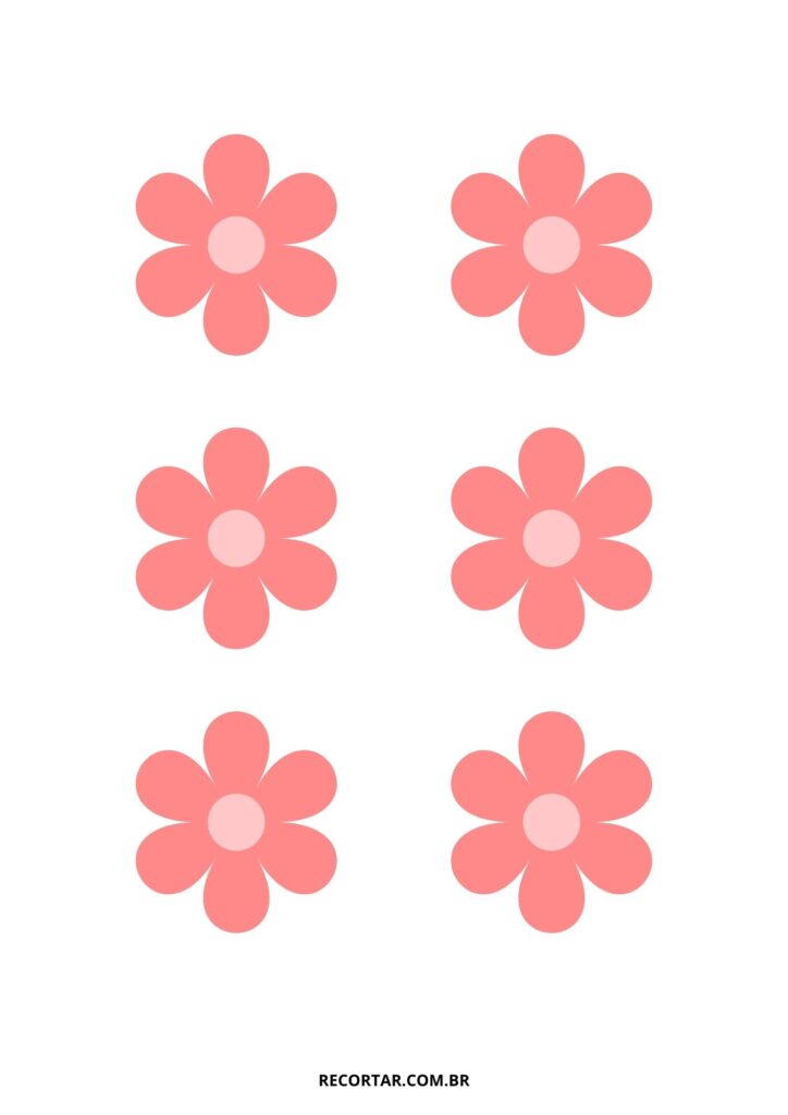 flores em feltro para recortar