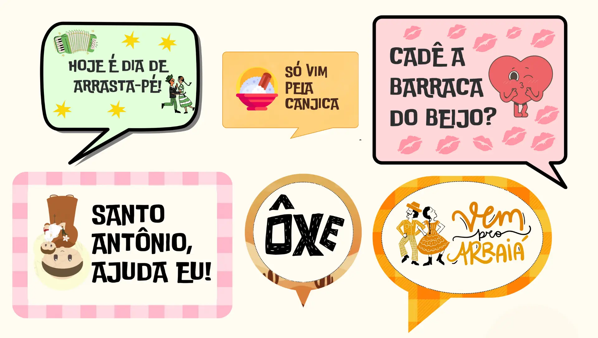 legendas para fotos de festa junina