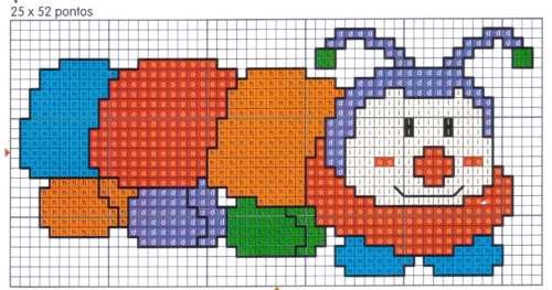 gráficos ponto cruz infantil feminino personagens