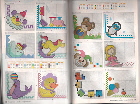 gráfico ponto cruz infantil masculino carro