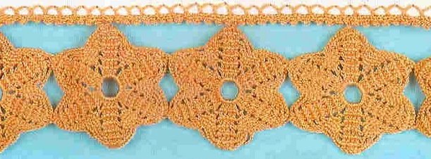 bicos de crochê para panos de prato