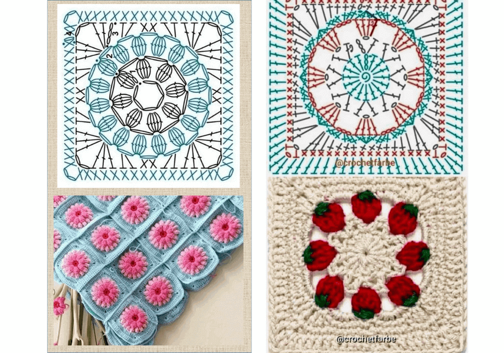 Granny Squares Clássicos vs. Modernos: Qual Escolher?